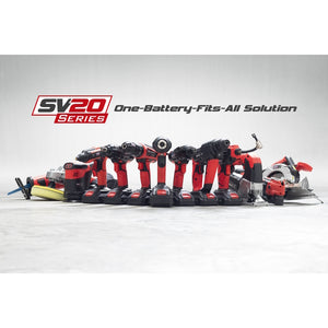 Sealey 8 x 20V SV20 Series Cordless Tool Combo - 4 Batteries