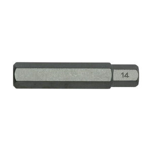 Teng Bit 14mm Hex 75mm Long 12mm Hex Drive