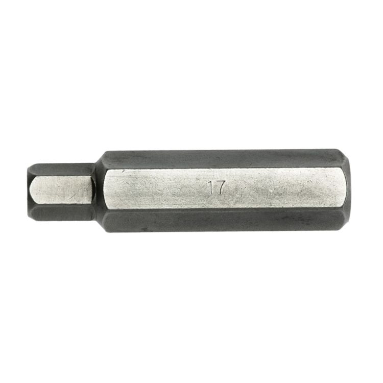 Teng Bit 17mm Hex 75mm Long 12mm Hex Drive