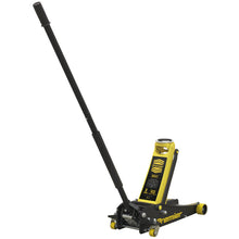 Load image into Gallery viewer, Sealey Trolley Jack 3 Tonne Low Profile Rocket Lift Yellow
