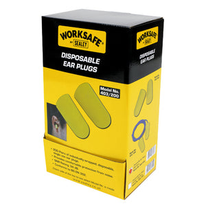 Sealey Ear Plugs Disposable - 200 Pairs