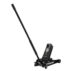 Sealey Trolley Jack 4 Tonne Low Profile Rocket Lift Black