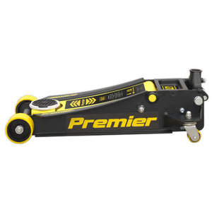 Sealey Trolley Jack 4 Tonne Low Profile Rocket Lift Yellow