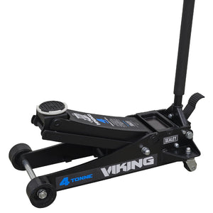 Sealey Viking Professional Trolley Jack 4 Tonne Low Profile, Rocket Lift