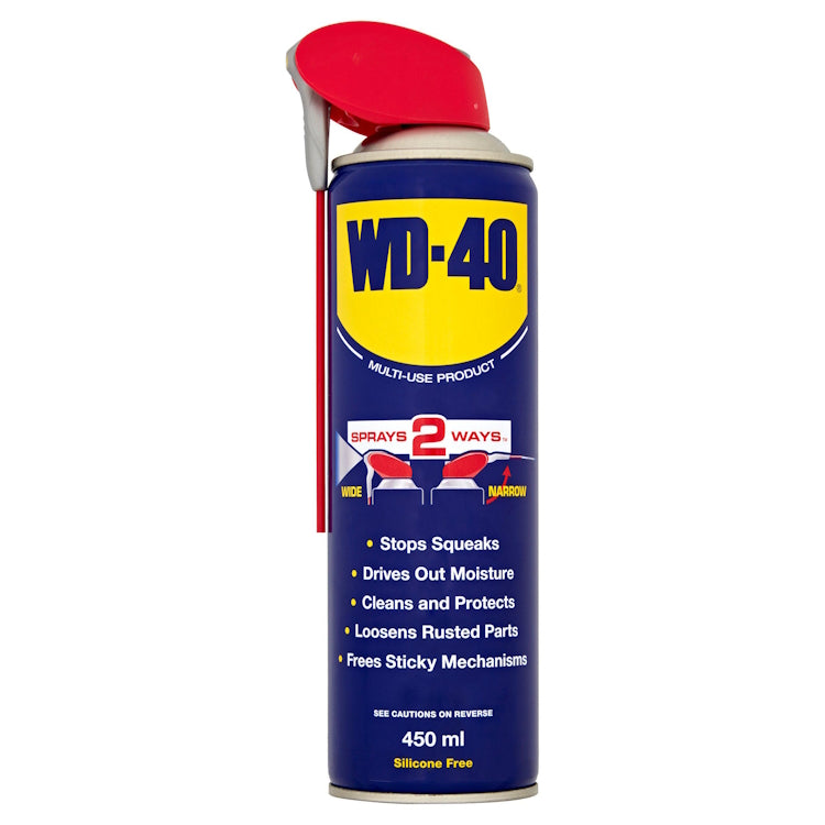 WD-40 Multipurpose Lubricant Smart Straw (Wide/Narrow) 450ml