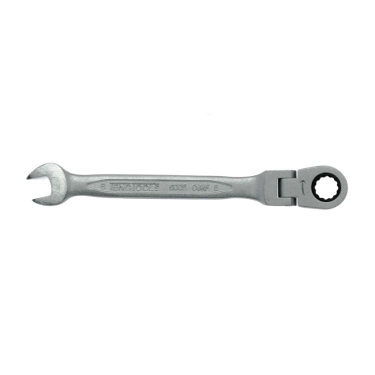 Teng Ratchet Flexi-Head Combination Spanner 8mm