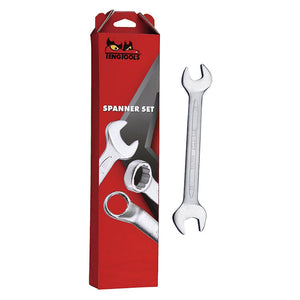 Teng Spanner Set Double Open End MM 8pcs