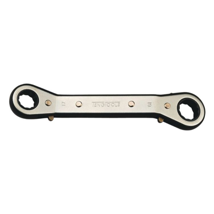 Teng Spanner Ratchet Offset Ring 17 x 19mm