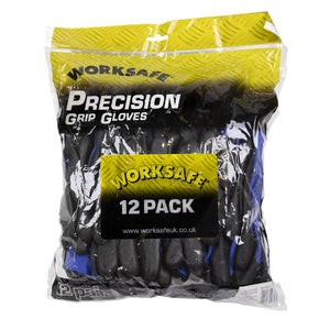 Sealey Lightweight Precision Grip Gloves X-Large - Pack of 12 Pairs