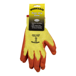 Sealey Super Grip Knitted Gloves Latex Palm X-Large - Pair