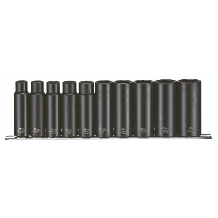 Teng Impact Socket Set Deep MM 1/2