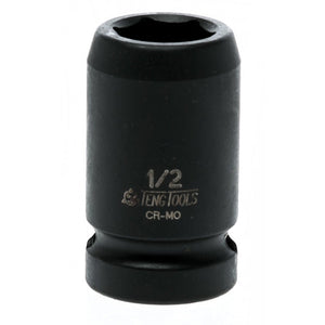 Teng Impact Socket 1/2" Drive 1/2" - 6pt