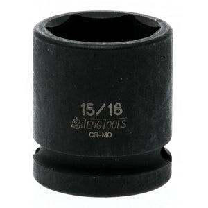 Teng Impact Socket 1/2" Drive 15/16" - 6pt