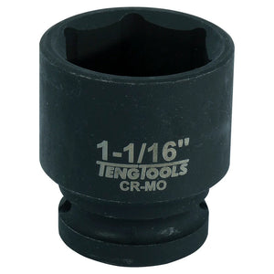 Teng Impact Socket 1/2" Drive 1-1/16" - 6pt