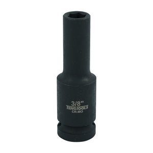 Teng Impact Socket 1/2" Drive Deep 3/8" - 6pt