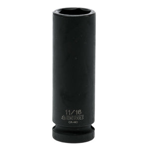 Teng Impact Socket 1/2" Drive Deep 11/16" - 6pt