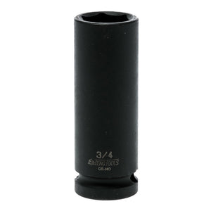 Teng Impact Socket 1/2" Drive Deep 3/4" - 6pt