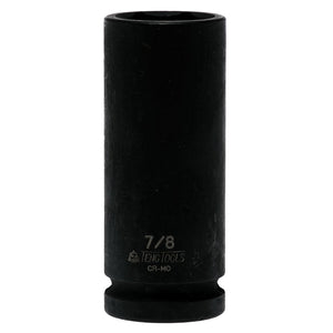 Teng Impact Socket 1/2" Drive Deep 7/8" - 6pt