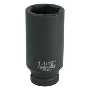 Teng Impact Socket 1/2" Drive Deep 1-1/16" - 6pt