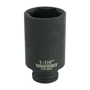 Teng Impact Socket 1/2" Drive Deep 1-1/4" - 6pt