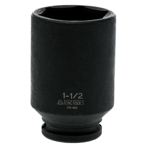 Teng Impact Socket 1/2" Drive Deep 1-1/2" - 6pt