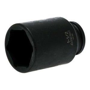 Teng Impact Socket 1/2" Drive Deep 1-1/2" - 6pt