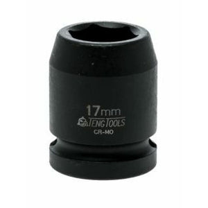 Teng Impact Socket 1/2" Drive 17mm DIN - 6pt