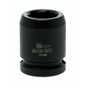 Teng Impact Socket 1/2" Drive 18mm DIN - 6pt