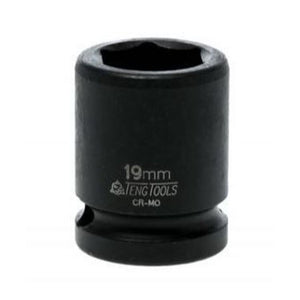 Teng Impact Socket 1/2" Drive 19mm DIN - 6pt