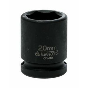 Teng Impact Socket 1/2" Drive 20mm DIN - 6pt