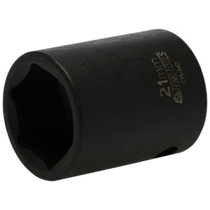 Teng Impact Socket 1/2" Drive 21mm ANSI - 6pt