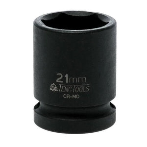 Teng Impact Socket 1/2" Drive 21mm DIN - 6pt