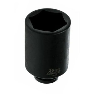 Teng Impact Socket 1/2" Drive Deep 36mm DIN - 6pt