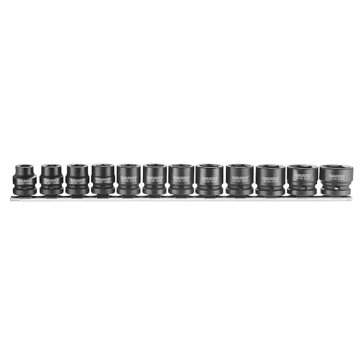 Teng Impact Socket Set Stubby 1/2