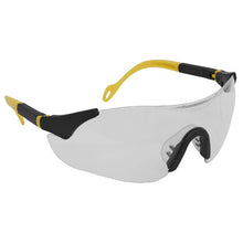 Load image into Gallery viewer, Sealey Sports Style Clear Safety Glasses, Adjustable Arms
