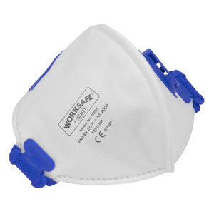 Sealey Valved Fold Flat Mask FFP2 - Pack of 10