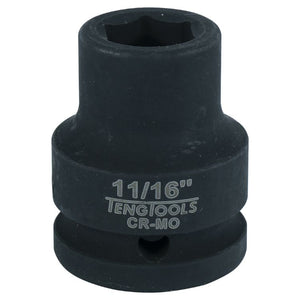 Teng Impact Socket 3/4" Drive 11/16" - 6pt