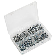 Load image into Gallery viewer, Sealey Nylon Locknut Assortment 300pc M6-M12 Metric
