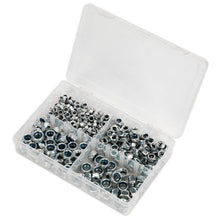 Load image into Gallery viewer, Sealey Nylon Locknut Assortment 300pc M6-M12 Metric
