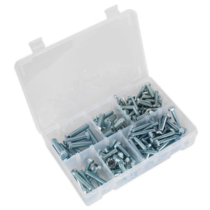 Sealey Setscrew Assortment 144pc 1/4"-3/8"UNF