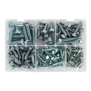 Sealey Setscrew Assortment 150pc Metric M5-M10 High Tensile