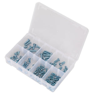 Sealey Socket Screw Assortment 108pc DIN 912 M5-M10 Button Head High Tensile 10.9 Metric