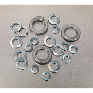 Sealey Spring Washer Assortment 1010pc DIN 127B M6-M16 Metric Zinc