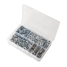 Load image into Gallery viewer, Sealey Spring Washer Assortment 1010pc DIN 127B M6-M16 Metric Zinc
