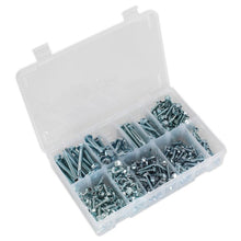 Load image into Gallery viewer, Sealey Self-Drilling Screw Assortment 410pc Hex Head Zinc
