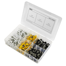 Load image into Gallery viewer, Sealey Numberplate Screw Assortment 195pc 4.8mm x 18mm - Plastic Enclosed Head
