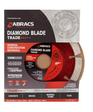 Load image into Gallery viewer, Abracs Diamond Blade 115mm x 10mm x 22mm GCM - Trade
