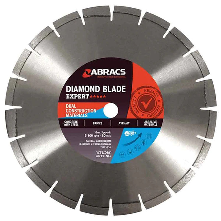 Abracs Diamond Blade 400mm x 10mm x 20mm DCM - Expert