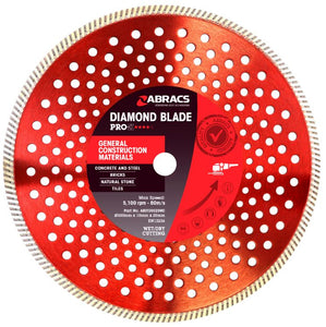 Abracs Diamond Blade 300mm x 10mm x 20mm GCM - Pro-X