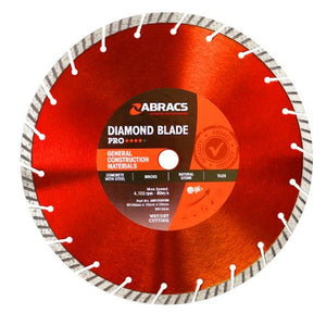 Abracs Diamond Blade 350mm x 10mm x 20mm GCM - Pro